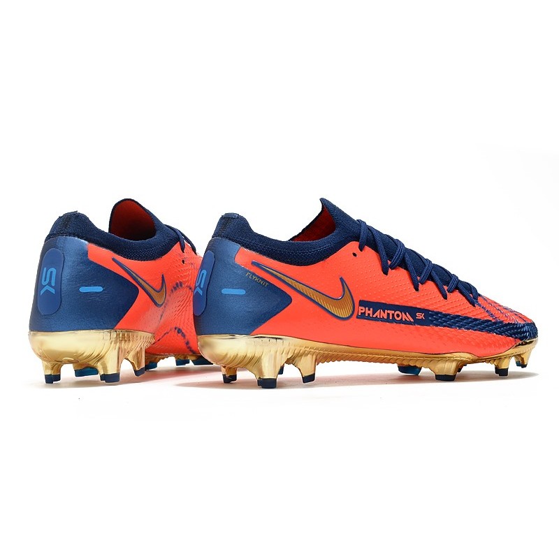 Nike Phantom GT Elite FG oranžový Modrý Zlato